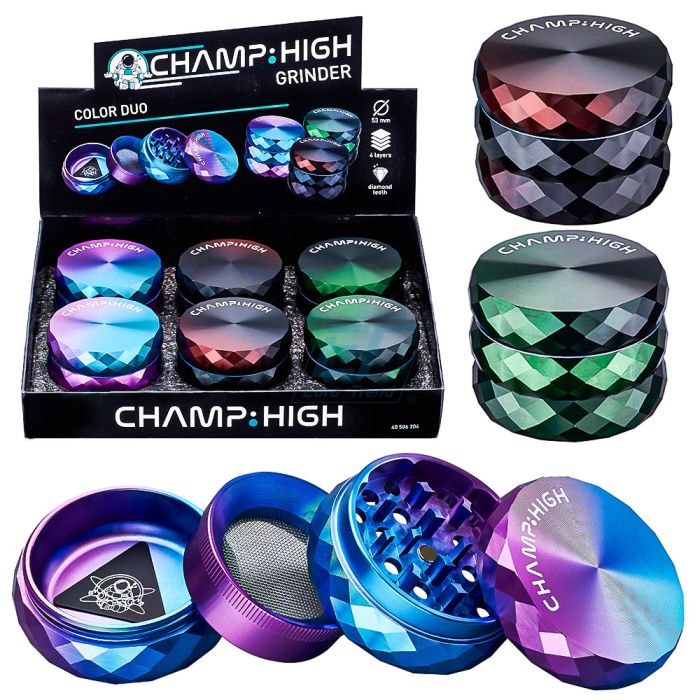 Wholesale Champ High Duo-Color Metal Grinder